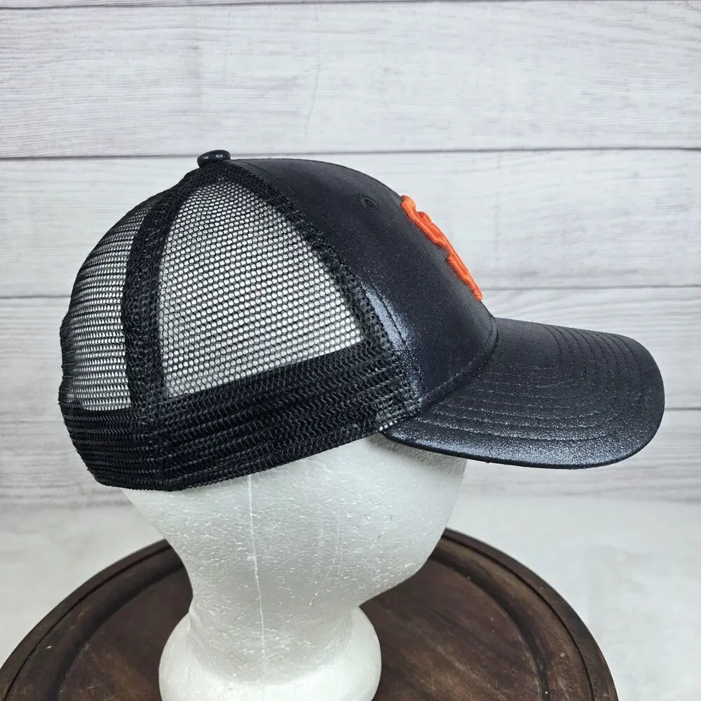 NEW ERA San Francisco Giants Hat Womens Sparkle Black Adjustable Cap 9Forty - Picture 5 of 8